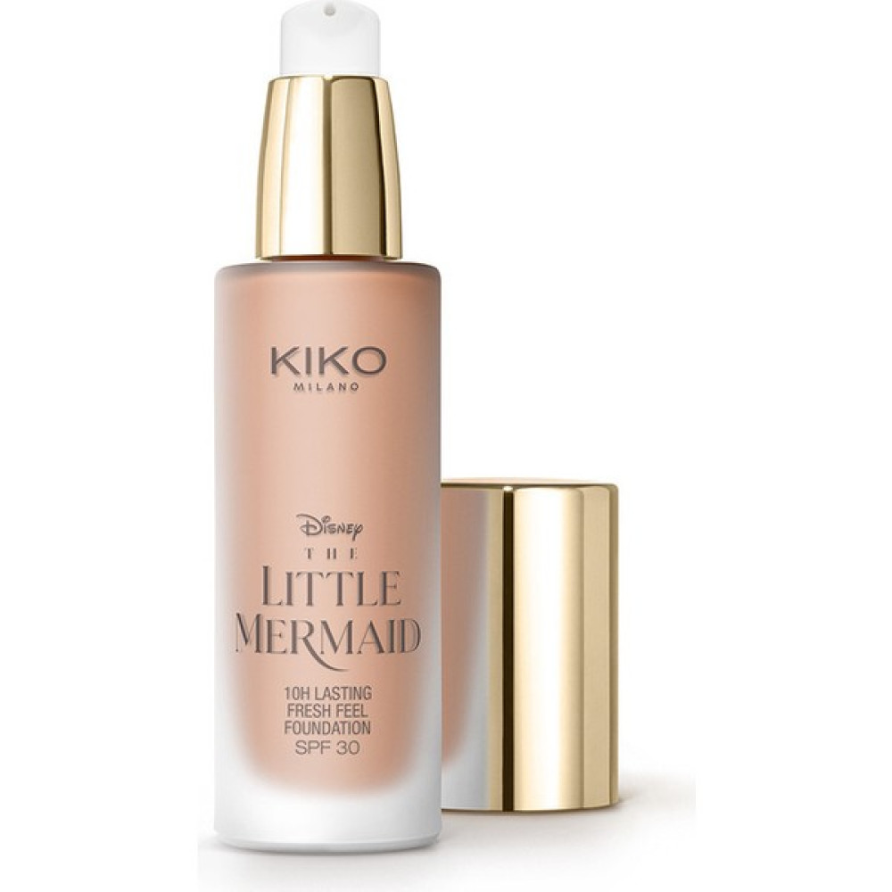 KikoMilano Fondöten - Disney - The Little Mermaid 10H Lasting Fresh Feel Foundation Spf 30-09 Chestnut - 09 Chestnut Fondötenler Fiyatı