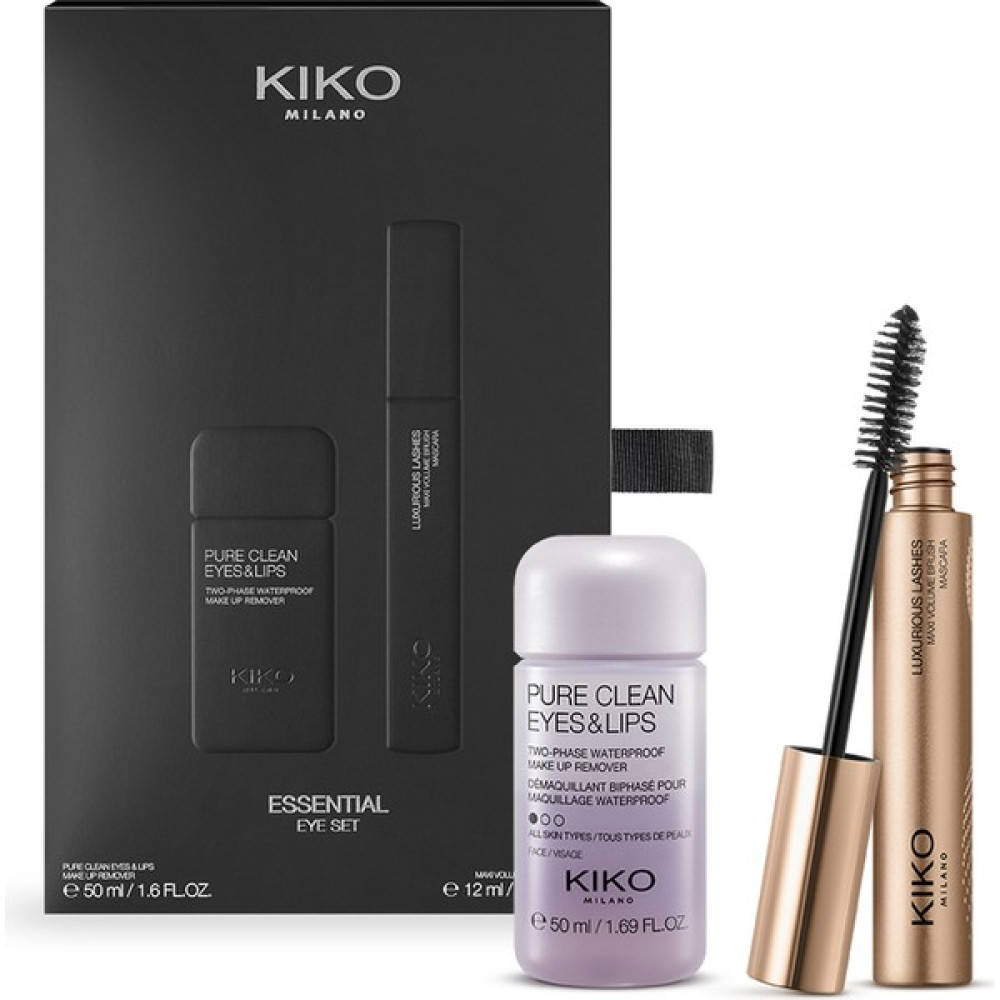 KikoMilano Kiko Eyes Make-Up Kıt - Essentıal Eye Set 01 - Siyah Rimeller / Maskaralar Fiyatı