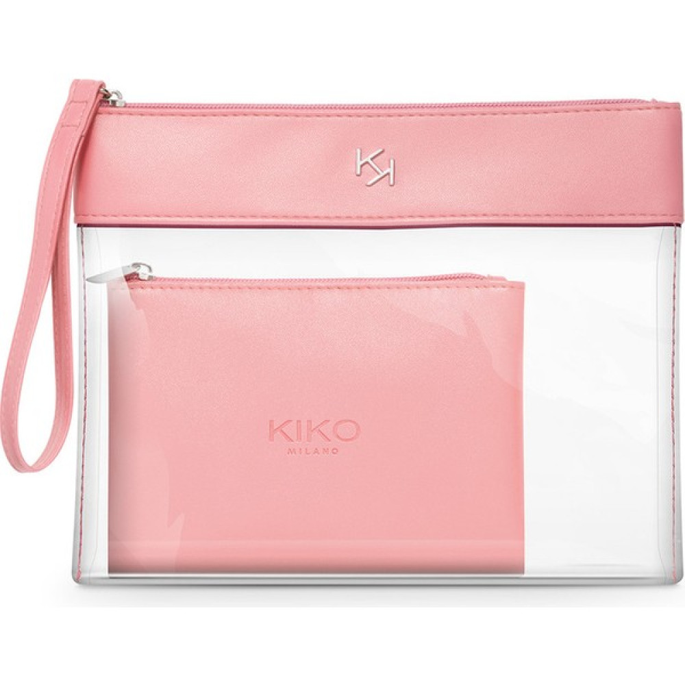 KikoMilano Kiko Makyaj Çantası - Transparent Beauty Case 03 - Nude Rose Makyaj Fırça ve Aksesuarları Fiyatı