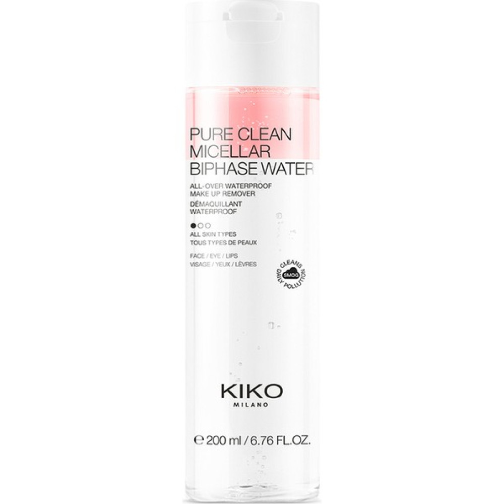 KikoMilano Temizleyici - Pure Clean Micellar Biphase Water 200 ml Makyaj Temizleyicileri Fiyatı