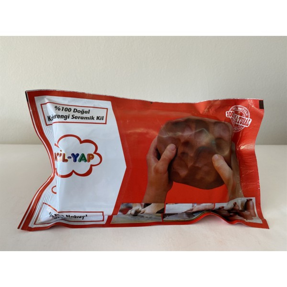 Kil-Yap Doğal ve Yerli Seramik Kil Hamuru Kahverengi 600 gr Oyun Hamuru & Kil Fiyatı