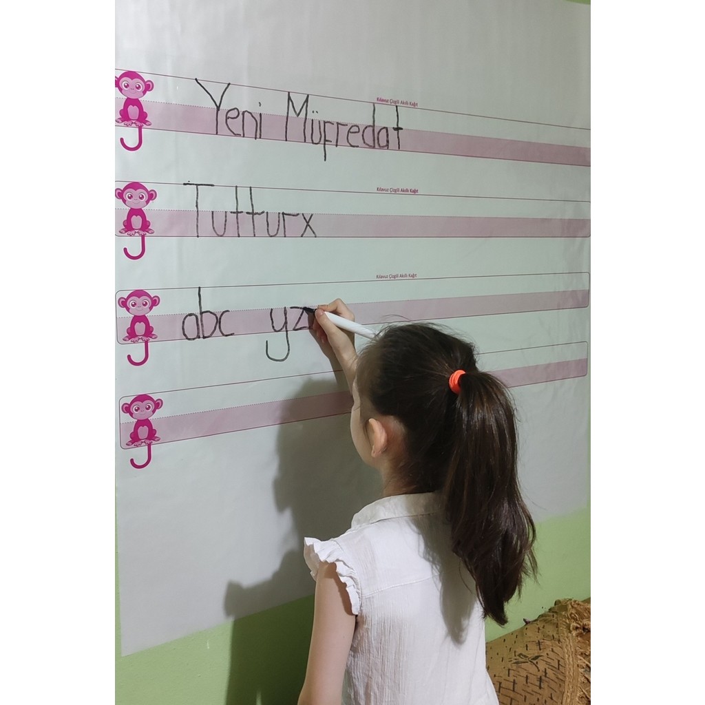 Kılavuz Çizgili 100x56 cm Yeni Müfredat Uyumlu Kalem Hediyeli TutturX Kalem & Yazı Gereçleri Fiyatı