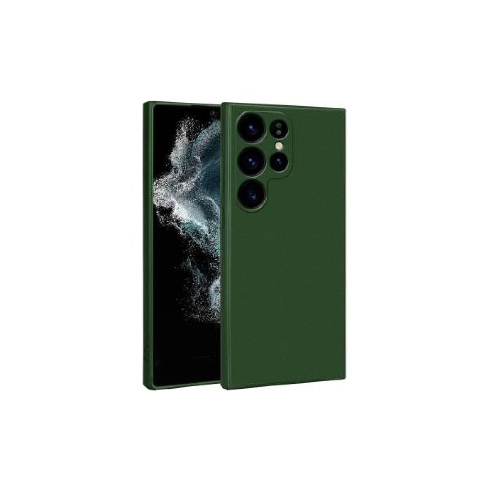 Kılıf Park Galaxy S23 Ultra Kılıf Yumuşak Dokulu Kamera Korumalı Ince Mat Renkli Lüks Premier Silikon Kapak - Koyu Yeşil Cep Telefonu Kılıfı Fiyatı