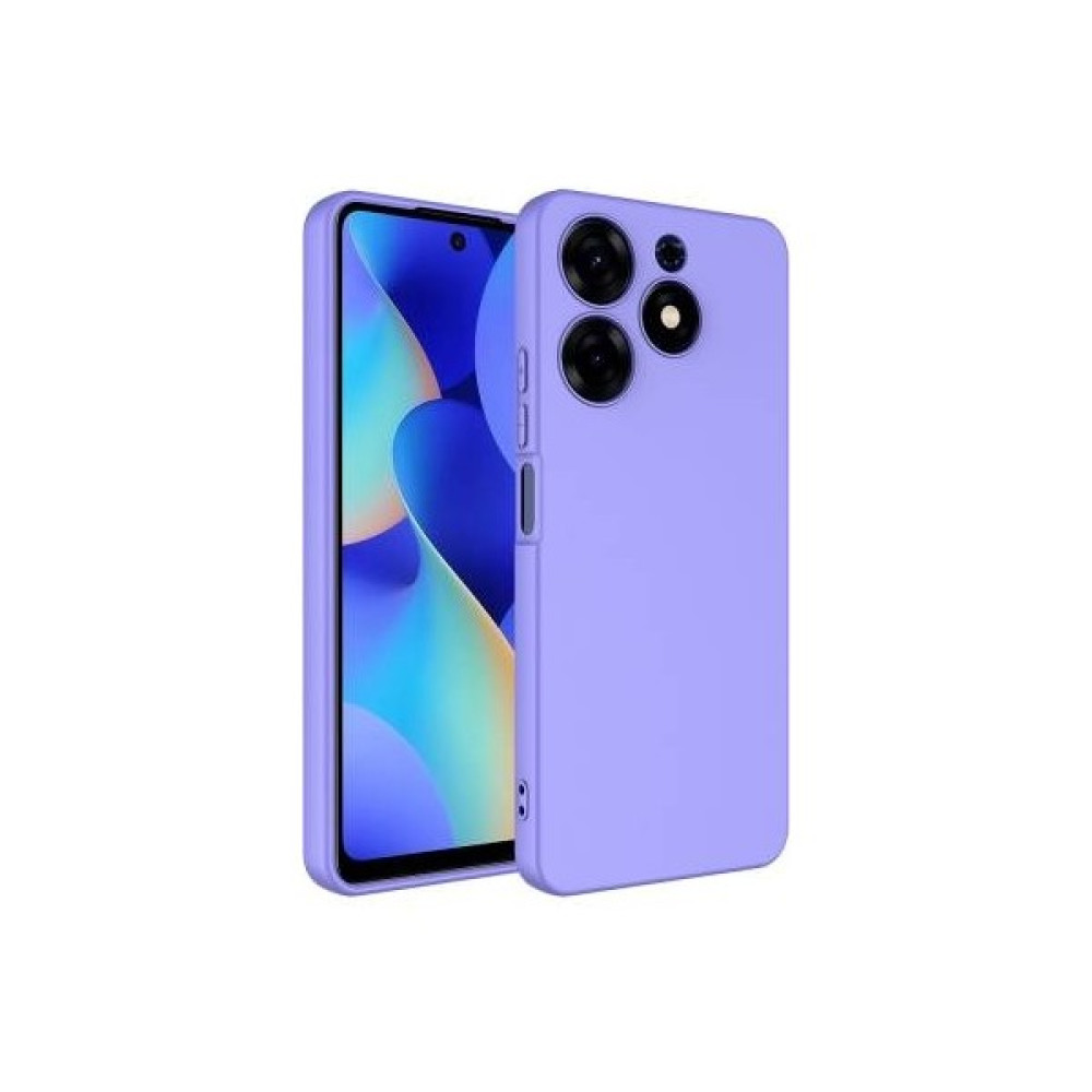 Kılıf Park Tecno Spark 10 Pro Kadife Lansman Yumuşak Dokulu Silikon Kapak - Lila Cep Telefonu Kılıfı Fiyatı