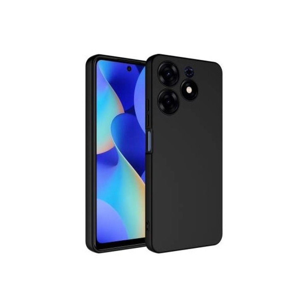 Kılıf Park Tecno Spark 10 Pro Kadife Lansman Yumuşak Dokulu Silikon Kapak - Siyah Cep Telefonu Kılıfı Fiyatı