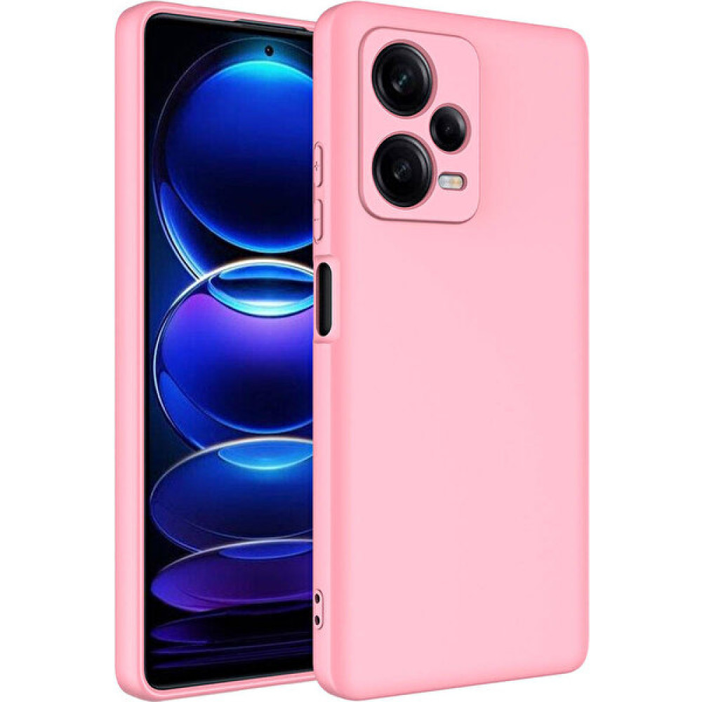 Kılıf Park Xiaomi Redmi Note 12 Pro Plus 5g Kadife Lansman Yumuşak Dokulu Silikon Kapak - Pembe Cep Telefonu Kılıfı Fiyatı