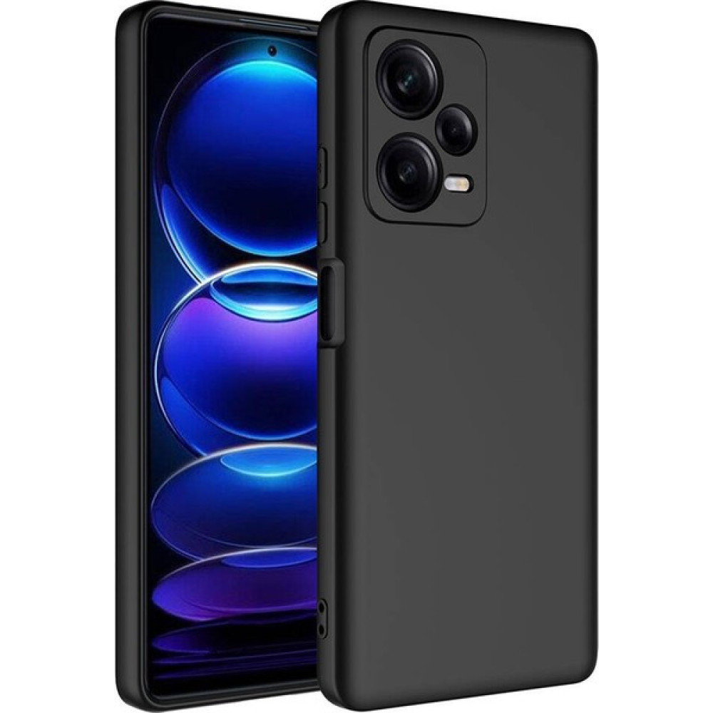 Kılıf Park Xiaomi Redmi Note 12 Pro Plus 5g Kadife Lansman Yumuşak Dokulu Silikon Kapak - Siyah Cep Telefonu Kılıfı Fiyatı