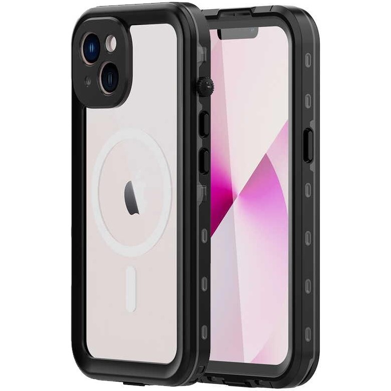 Kılıfist iPhone 14 Plus Kılıf Su Geçirmez Toz Korumalı Tam Koruma Kılıf - Siyah Cep Telefonu Kılıfı Fiyatı