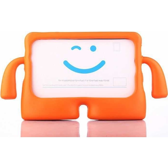 Kılıfist Samsung Galaxy Tab A7 Lite T225 Kılıf Çocuklar Için Standlı Koruyucu Tablet Kılıf - Turuncu Tablet Kılıfı Fiyatı