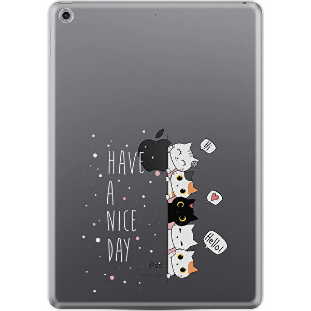 Kılıfland Apple iPad Air 8. Nesil Kılıf 10.2" Desenli Tablet Kılıf Silikon Cats Family 1468 Tablet Kılıfı Fiyatı