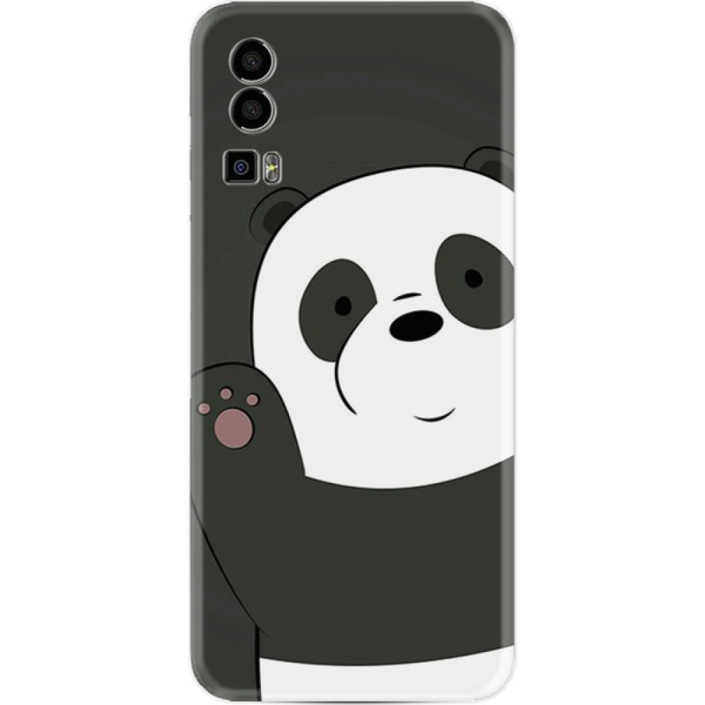 Kılıfland General Mobile Gm 23 Kılıf Silikon Desen Özel Seri Hello Panda 1709 - Siyah Cep Telefonu Kılıfı Fiyatı