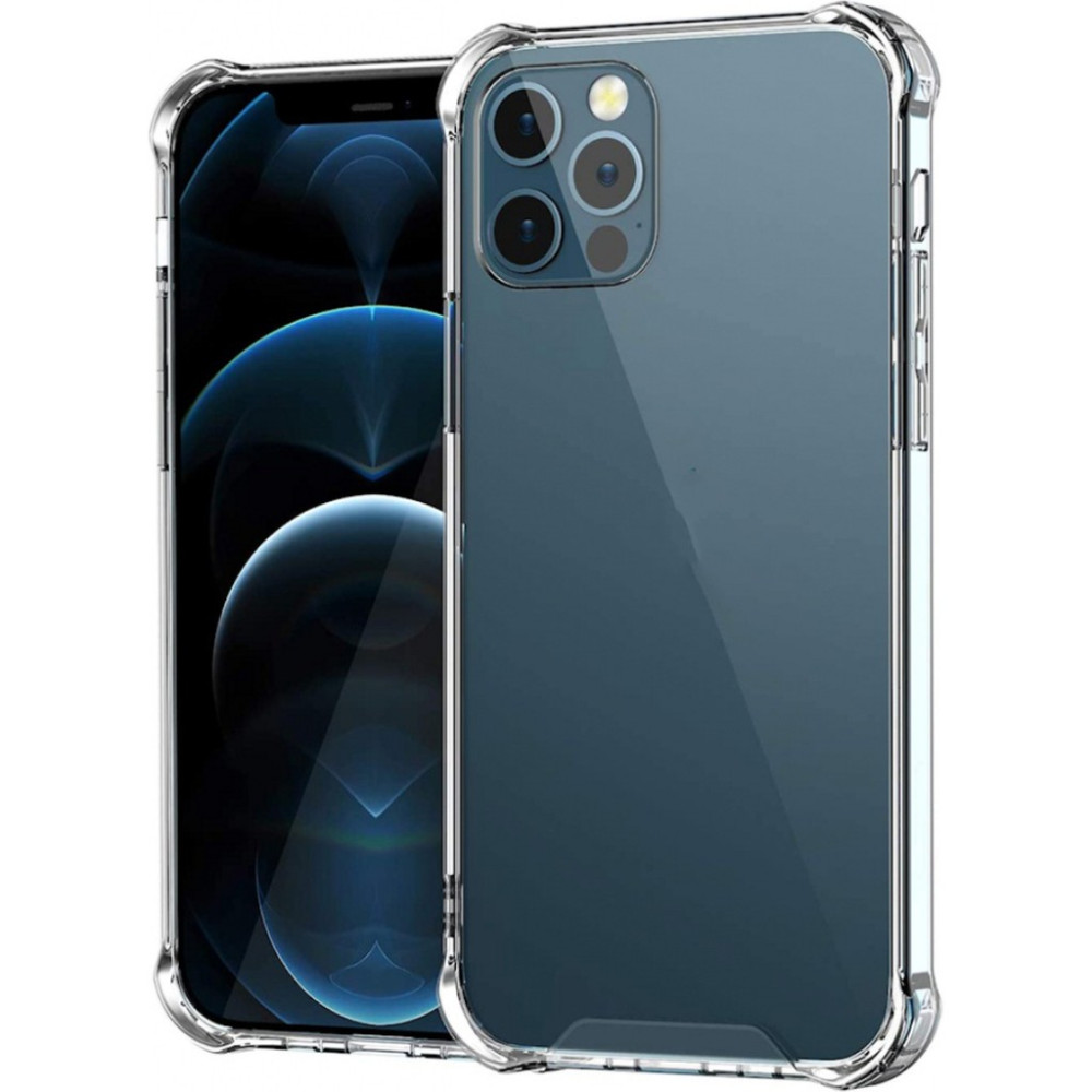 Kılıfmania Apple iPhone 12 Promax Kapak Kamera Bölümü Açık Airbag Antishock Köşe Korumalı Şeffaf Silikon Kılıf - iPhone 12 Pro Max Diğer Fiyatı