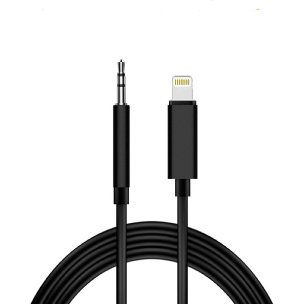 Kılıfmania Lightning To 3.5mm Aux Ses Kablosu Çevirici Dönüştürücü Kablo 1 Metre - Siyah Cep Telefonu Kablosu Fiyatı