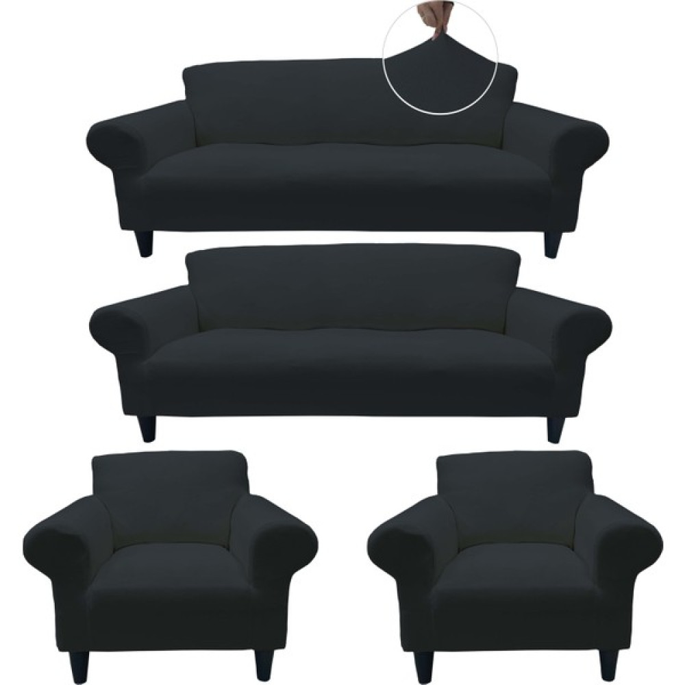 Kılıfsan Fransız Kumaş Likralı 3-3-1-1 Koltuk Kılıfı-Füme - 180 x 230 cm - Füme Koltuk & Kanepe Örtüsü Fiyatı