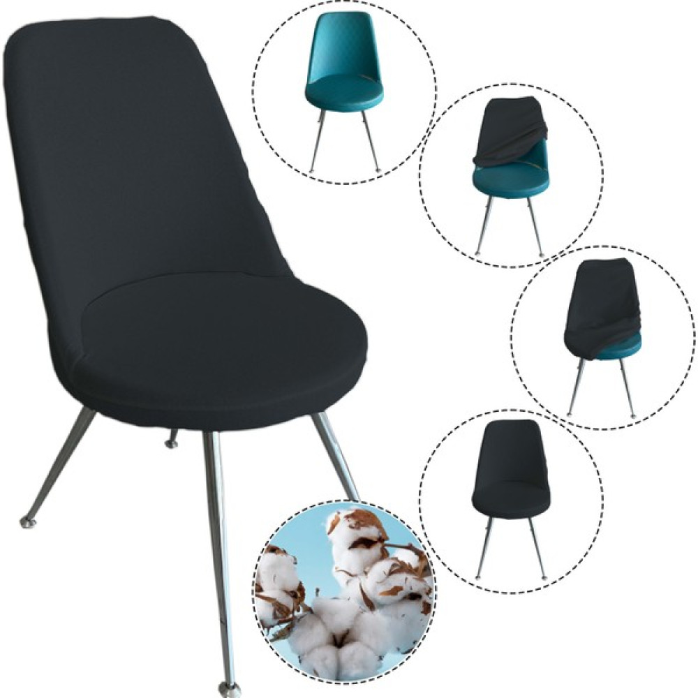 Kılıfsan Fransız Kumaş Retro Model Sandalye Kılıfı -Füme - 180 x 230 cm - Füme Koltuk & Kanepe Örtüsü Fiyatı