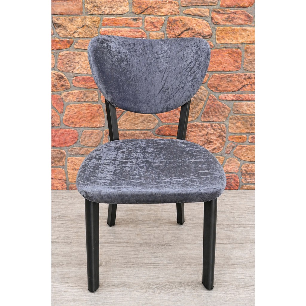 Kılıfteks Elma Sandalye Kadife Kılıfı - 45 x 54 cm - Antrasit Standart Sandalye Fiyatı
