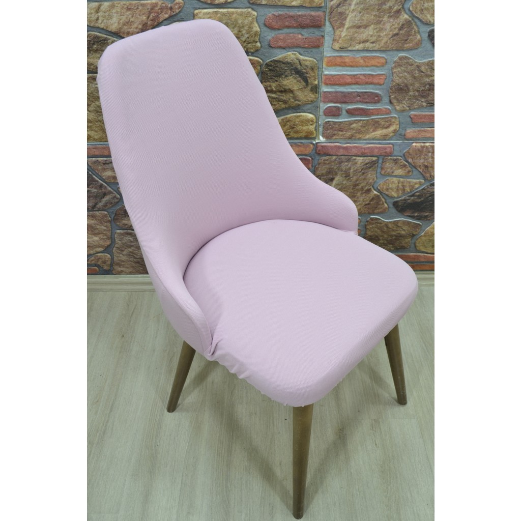 Kılıfteks Kollu Sandalye Kılıfı Lakos Kumaş - 46 x 46 cm - Pembe Standart Sandalye Fiyatı