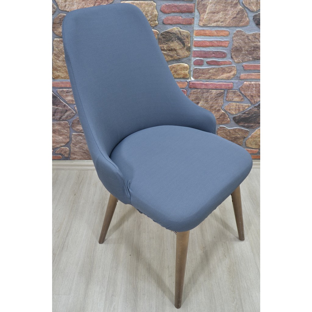 Kılıfteks Kollu Sandalye Kılıfı Lakos Kumaş - Antrasit - 46 x 46 cm Standart Sandalye Fiyatı
