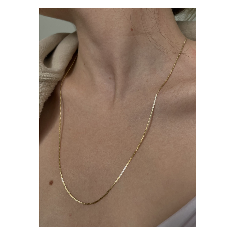 KİLİGİSTANBUL Gold Renk Ezme Unisex 60 Cm Zincir Bijuteri Kolye Fiyatı