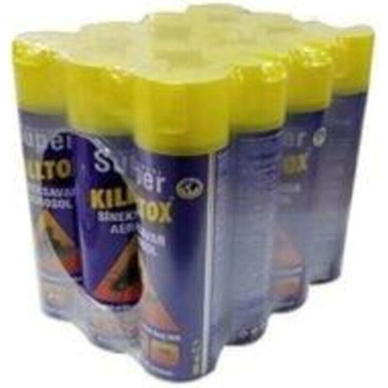 Kılltox Elt Reklam Killtox %100 Etkili Sinek Ilacı Sinek Savar 400 ml 12 Adet - Renkli Diğer Fiyatı