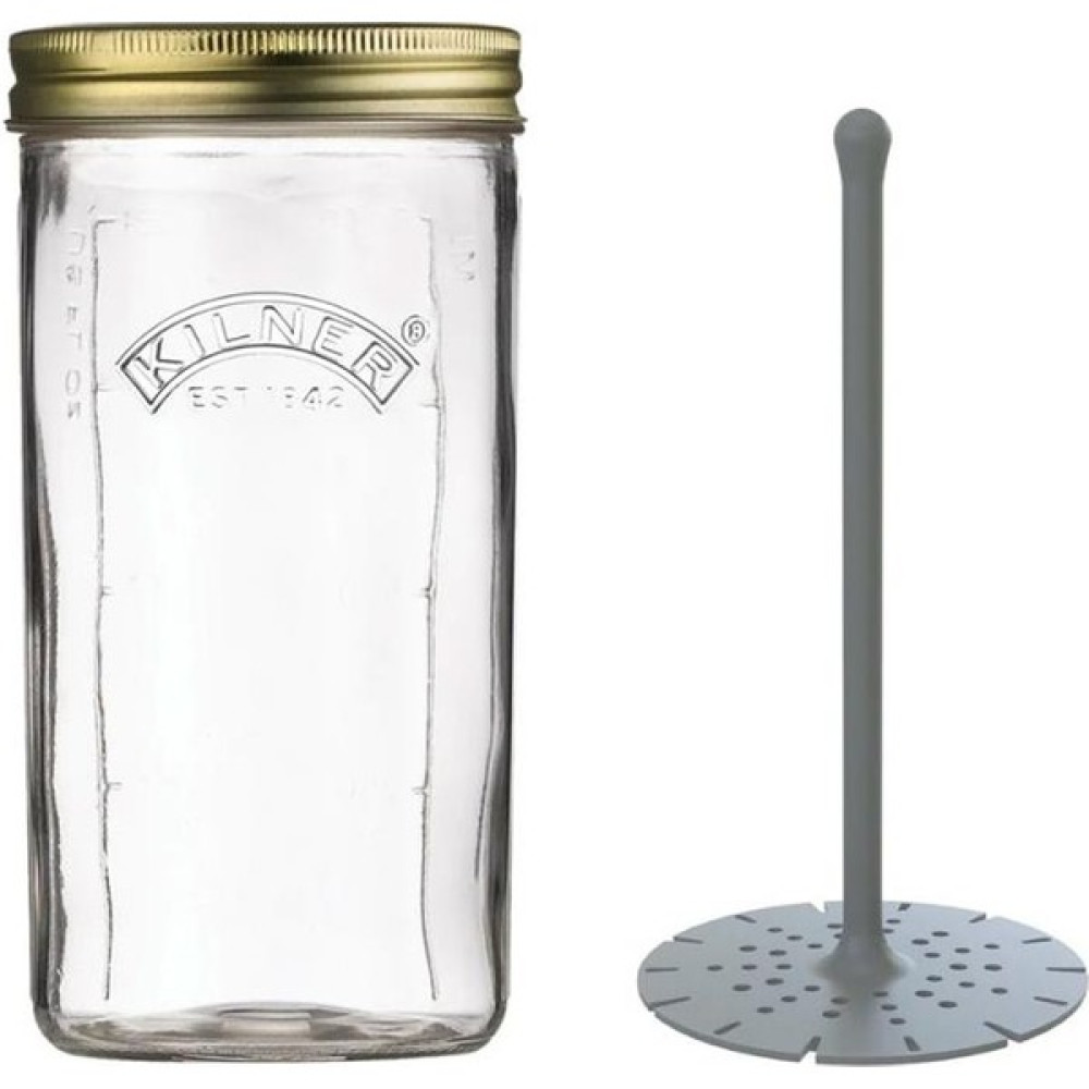 Kilner Fermantasyon&Turşu Yapıcı Kavonuz 1Lt - Şeffaf - 1 Adet - 1000 ml Saklama Kapları Fiyatı