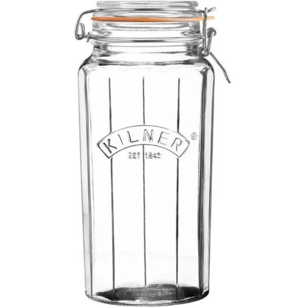 Kilner Klipsli Vintage Kavanoz 1.8lt - Şeffaf - 1800 ml - 1 Adet Saklama Kapları Fiyatı