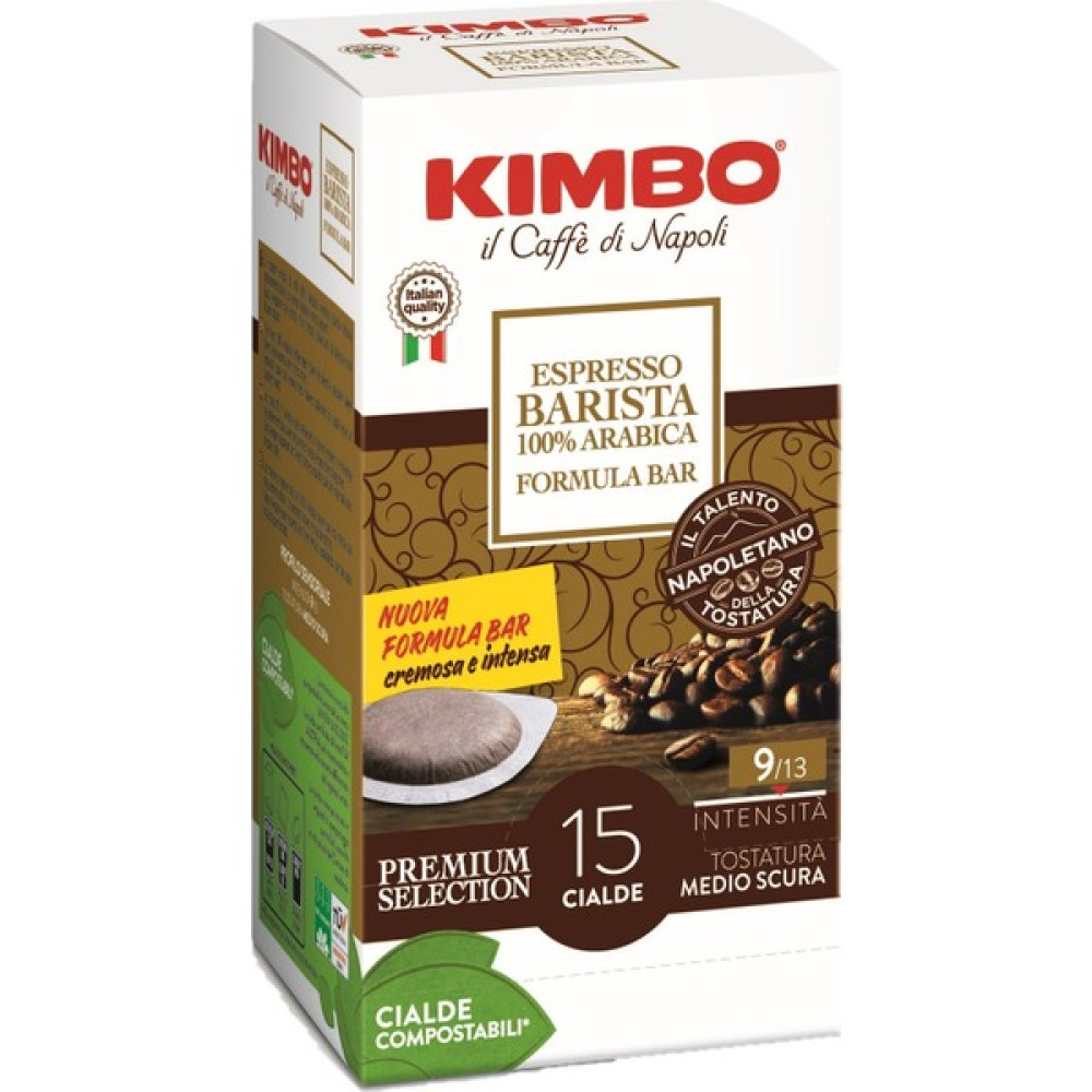 Kimbo Cialda Espresso Barista Arabica Yassı Pod Uyumlu Kapsül Kahve 15'li - 15 Adet Diğer Fiyatı