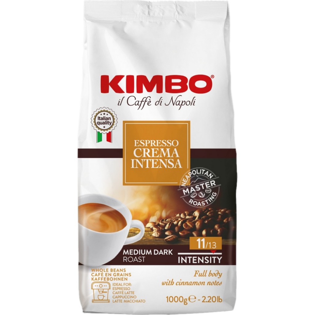 Kimbo Espresso Crema Intensa Çekirdek Kahve 1000 gr - 1 kg Kahve Fiyatı