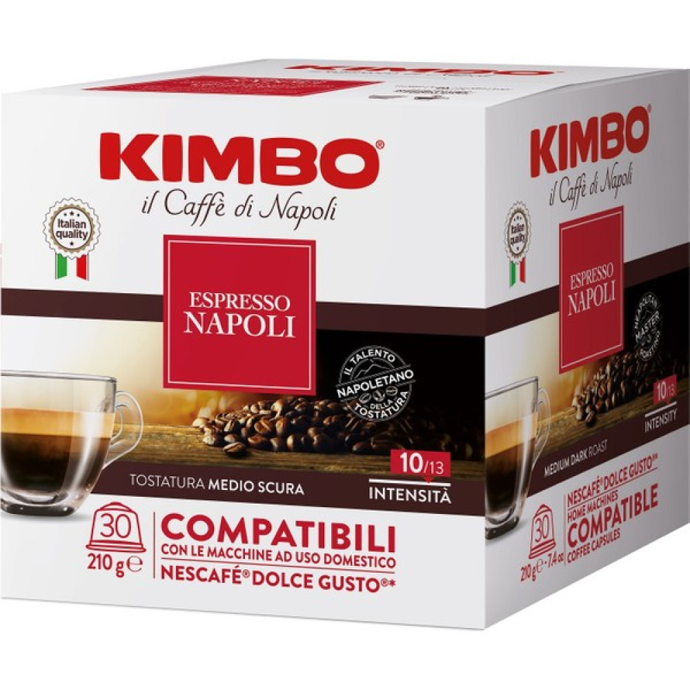 Kimbo Napoli Dolce Gusto Uyumlu Kapsül Kahve 30'lu - 30 Adet Diğer Fiyatı