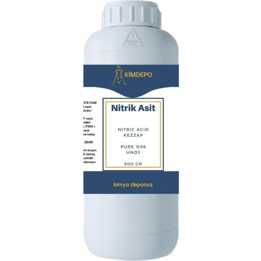 Kimdepo Nitrik Asit %56 Saflık 500 Gr. - 500 gram Gübre Fiyatı