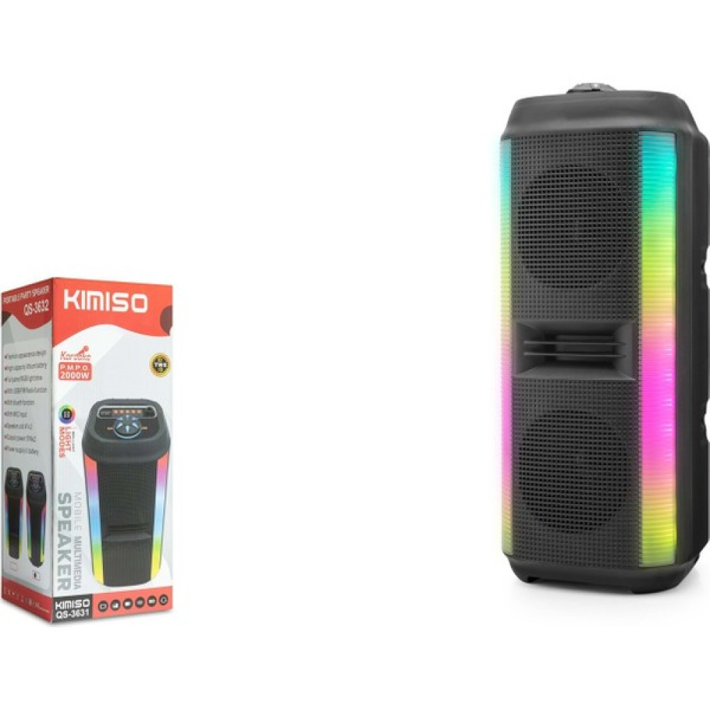 Kımıso QS3631 Bluetooth Speaker 2x4" 160*380*156MM Oto Boyaları Fiyatı