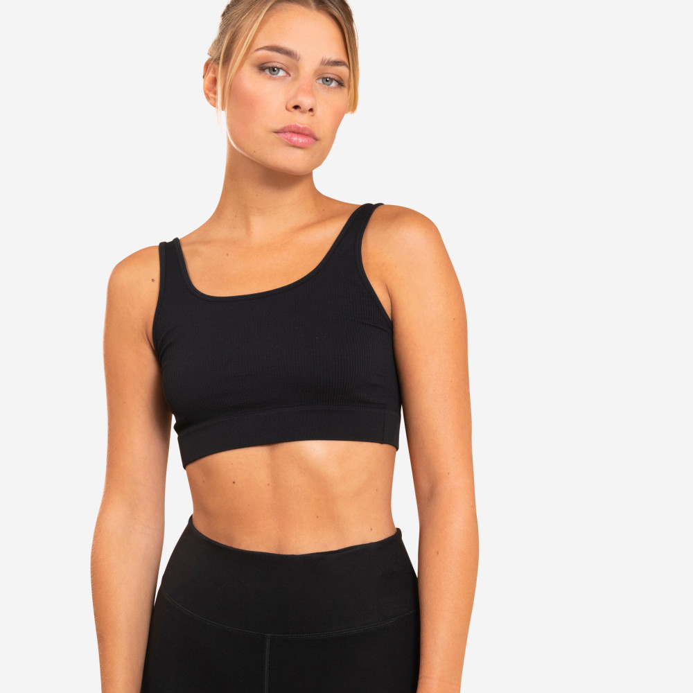 Kimjaly Kadın Siyah Dikişsiz Sporcu Sütyeni(Bra) - Yoga/Pilates Giyim (Outdoor) Fiyatı