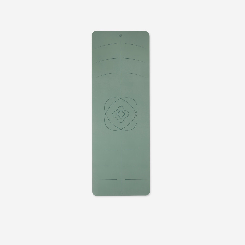 Kimjaly Yoga Matı - 185 Cm × 65 Cm × 4 Mm - Ultra Kaydırmaz - Koyu Yeşil - Grip+ Diğer Fiyatı