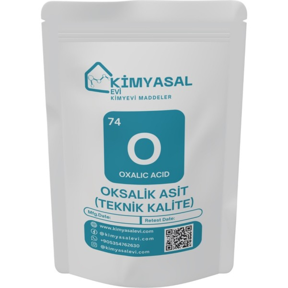 Kimyasal Evi 074 Oksalik Asit (Teknik Kalite) - Oxalıc Acıd 500 gr Okul Malzemeleri Fiyatı