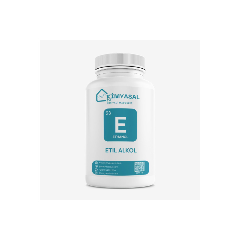 KİMYASAL EVİ Ethanol Alkol -etil Alkol %96 (1000 ml ) Okul Malzemeleri Fiyatı