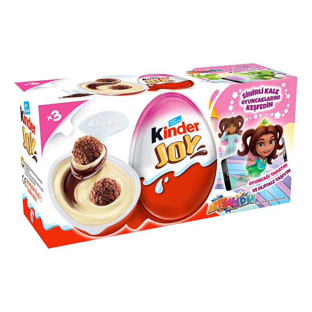 Kinder Joy Kızlara Özel 3'lü Paket 3 x 20 g Çikolata ve Gofret Fiyatı