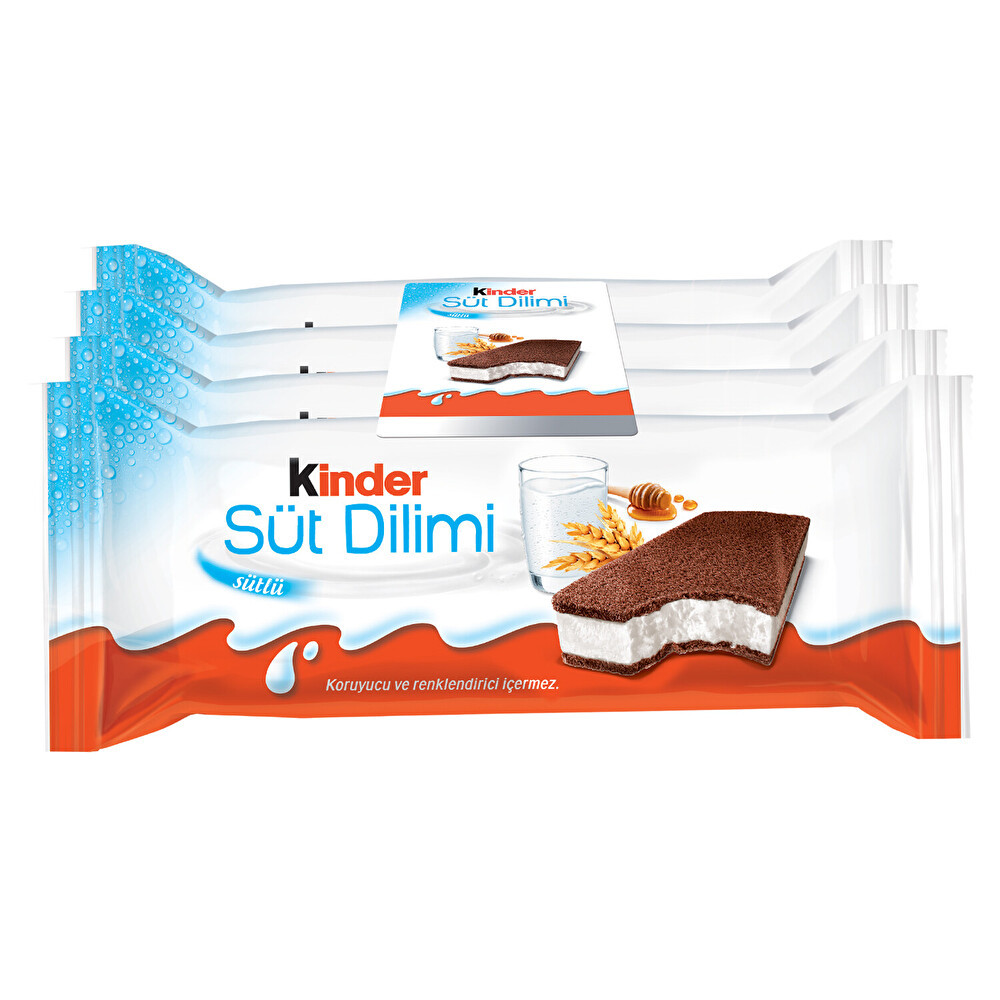 Kinder Süt Dilimi 4 Adet x 28 g Çikolata ve Gofret Fiyatı
