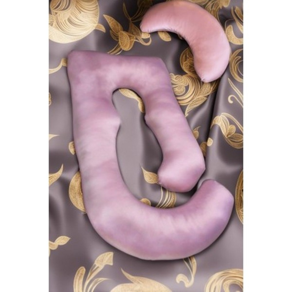 Kinderhug Tüm Vücut Destekli Lüks Jumbo Boy Hamile Yastığı(80x155 cm) ve Emzirme Yastığı(30x65 cm) Set - Toz Pembe Hamilelik ve Emzirme Fiyatı