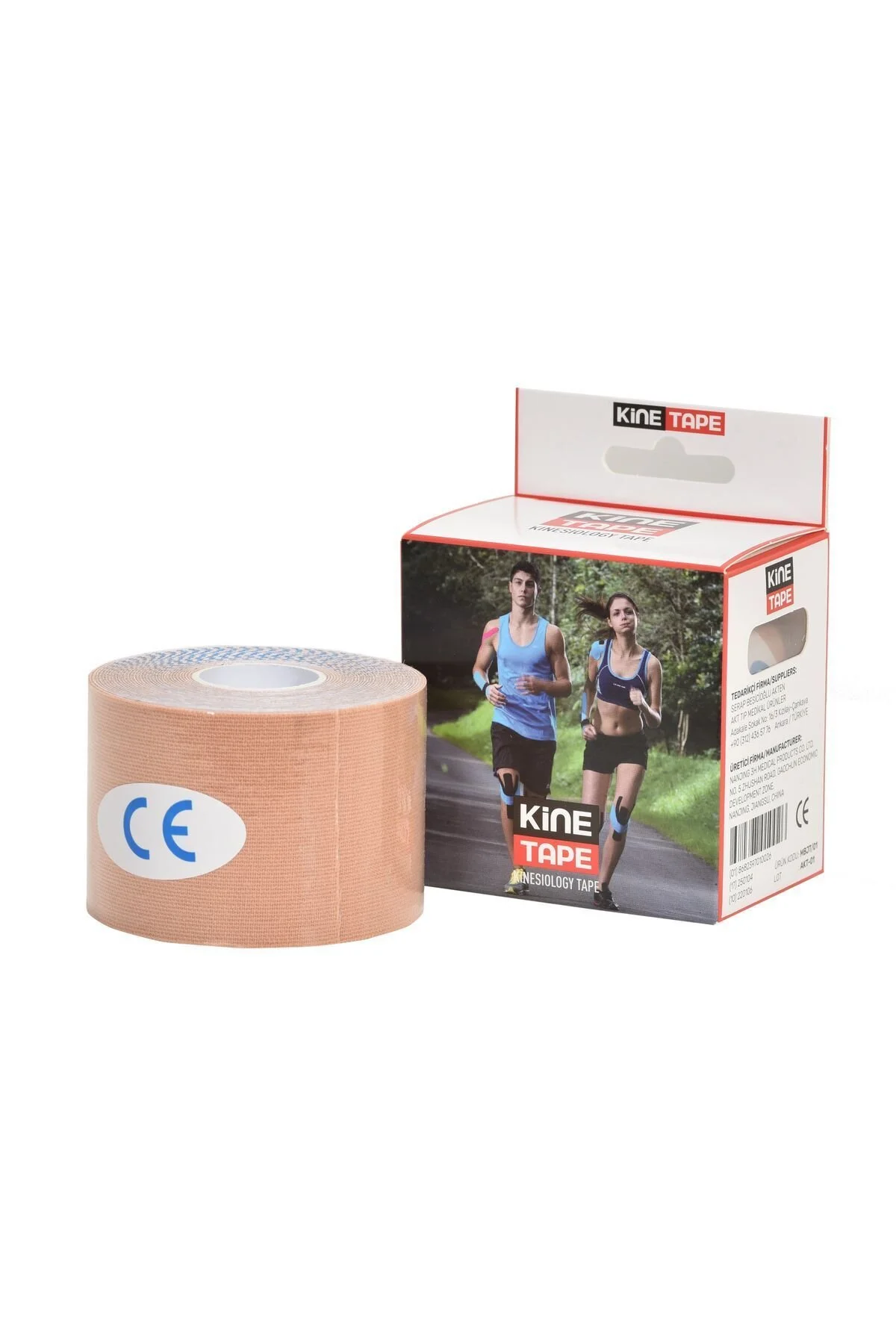 KİNE TAPE Ten Renk Sporcu Bandı 5 Metre X 3 Cm Kinezyo Tape" Fitness Kondisyon Ürünleri Fiyatı