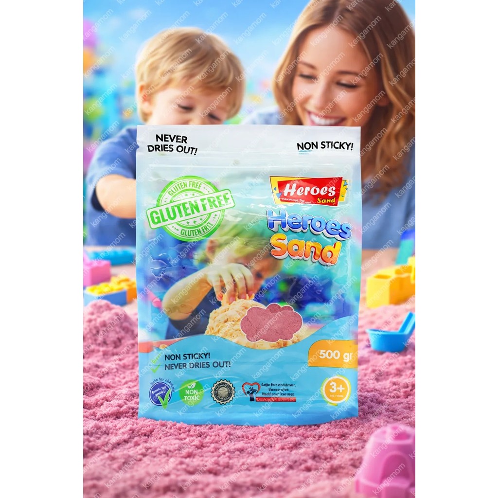 Kinetik Kum 500 Gr, Eğlenceli ve Eğitici Kinetik Kum - Pembe Oyun Hamuru & Kil Fiyatı