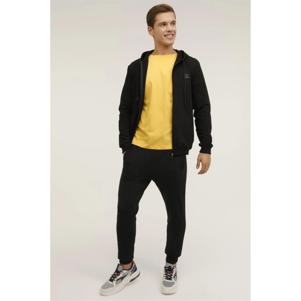 Kinetix M-SN87 Bsc Fz Hd 3pr Siyah Erkek Eşofman Ust Erkek Sweatshirt Fiyatı