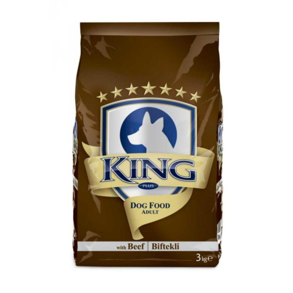 King Biflekli Yetiskin Kopek Mamasi 3 Kg Evcil Hayvan Ürünleri Fiyatı
