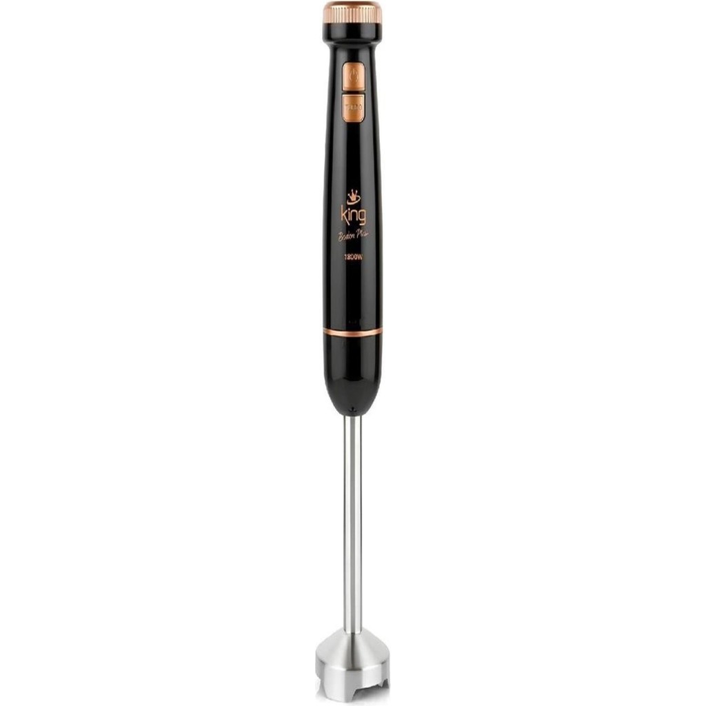 King Boden Plus El Blender Siyah Bakır KEB1075 - Gri Blenderler Fiyatı