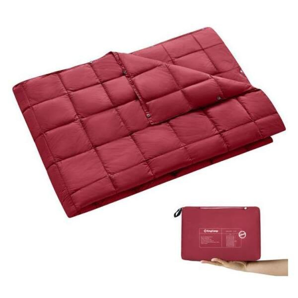 King Camp Smart Waterproof Blanket-Crimson 540 Kırmızı Uyku Tulumu Uyku Tulumu Fiyatı