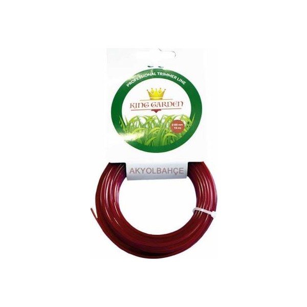 King Garden Tırpan Misinası Ot Çim Kesme İpi 2 mm x 15 m SSD / Solid State Drive Fiyatı