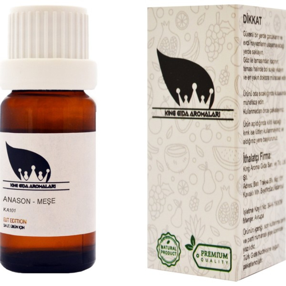 King Gıda Aromaları Ustaların Karışımı Anason Kiti Elit Edition KA101 - 10 ml Oto Boyaları Fiyatı