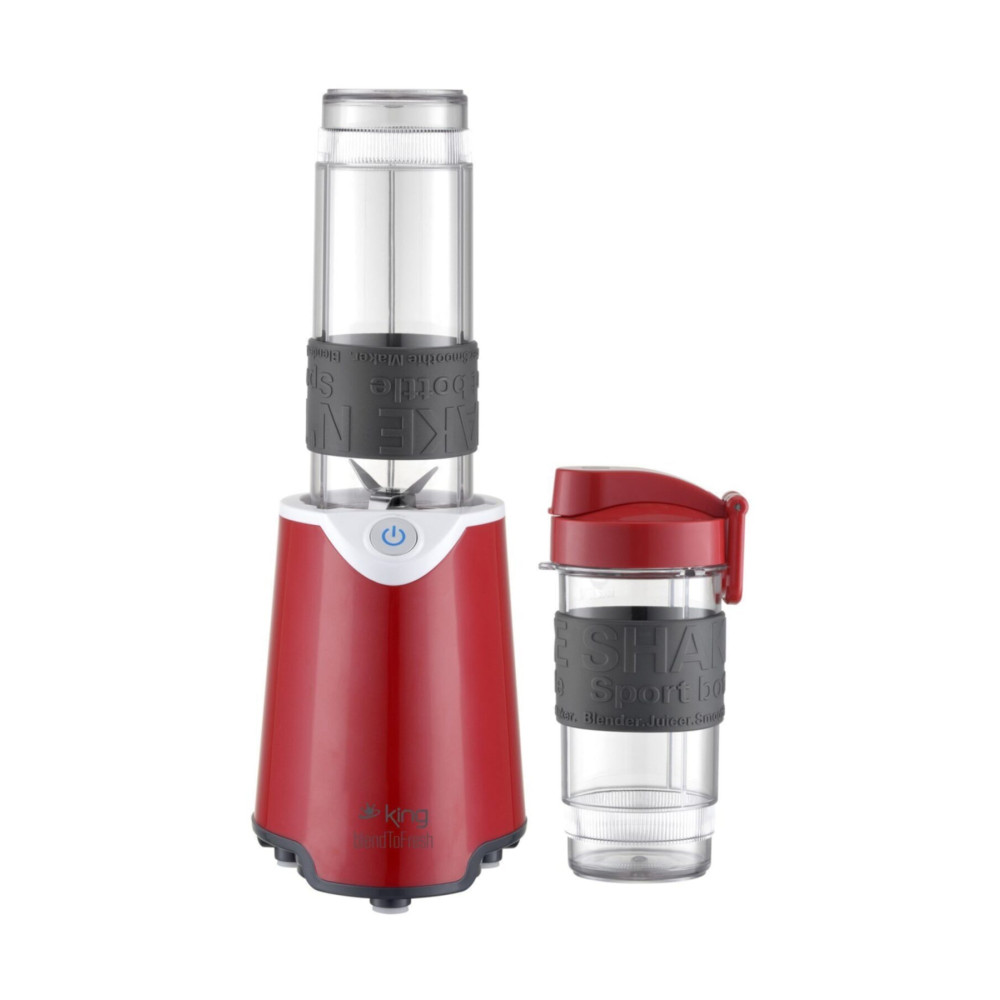 King K-485 Blend To Fresh Kisisel Blender Kırmızı 300 Watt Blenderler Fiyatı