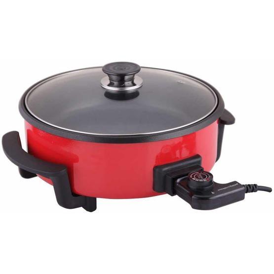 King K-5026 40 cm Hanımeli Kırmızı Pizza Tavası Pizza Yapma Makineleri Fiyatı