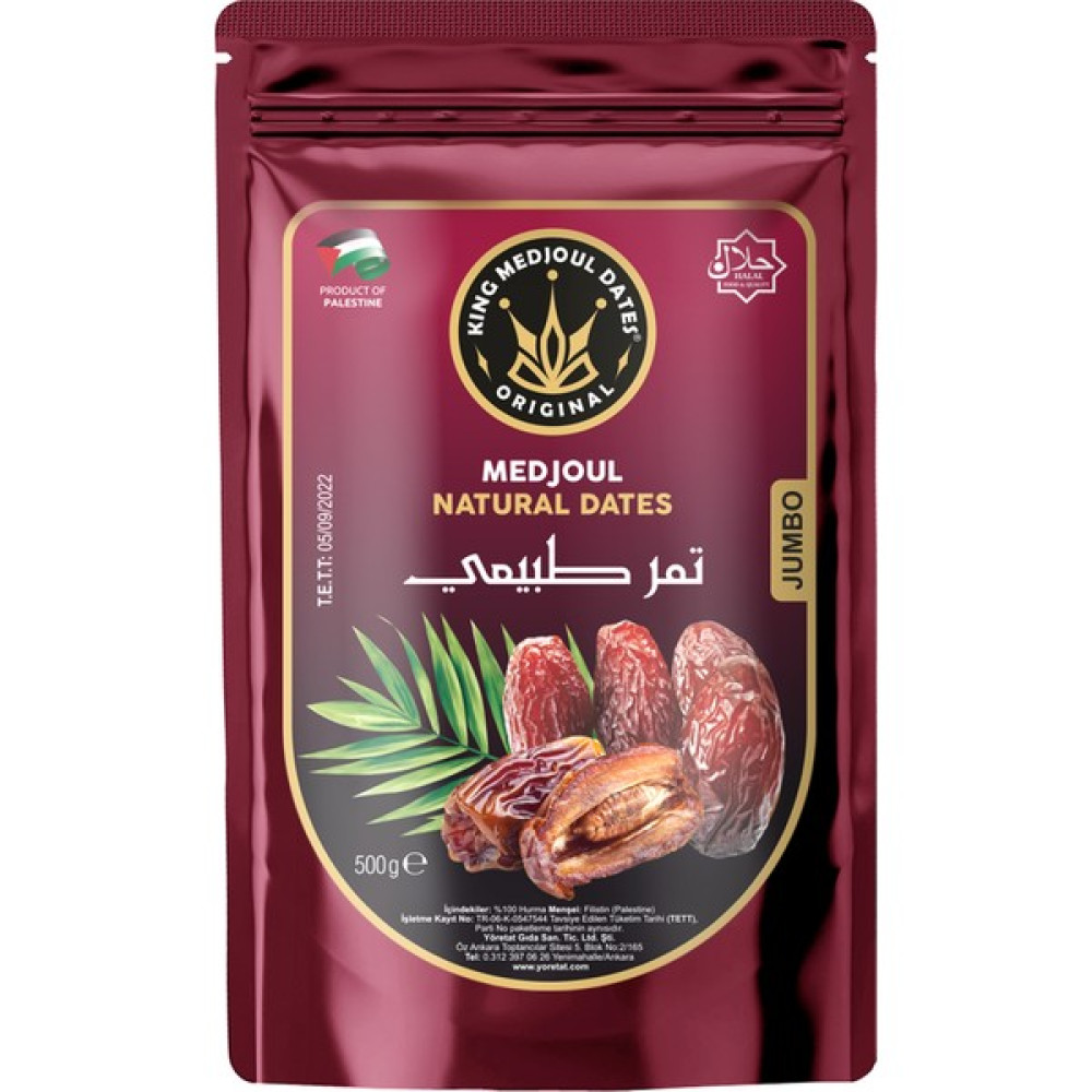 King Medjoul Dates Premium Kudüs Hurması - Jumbo 500 gr Diğer Fiyatı