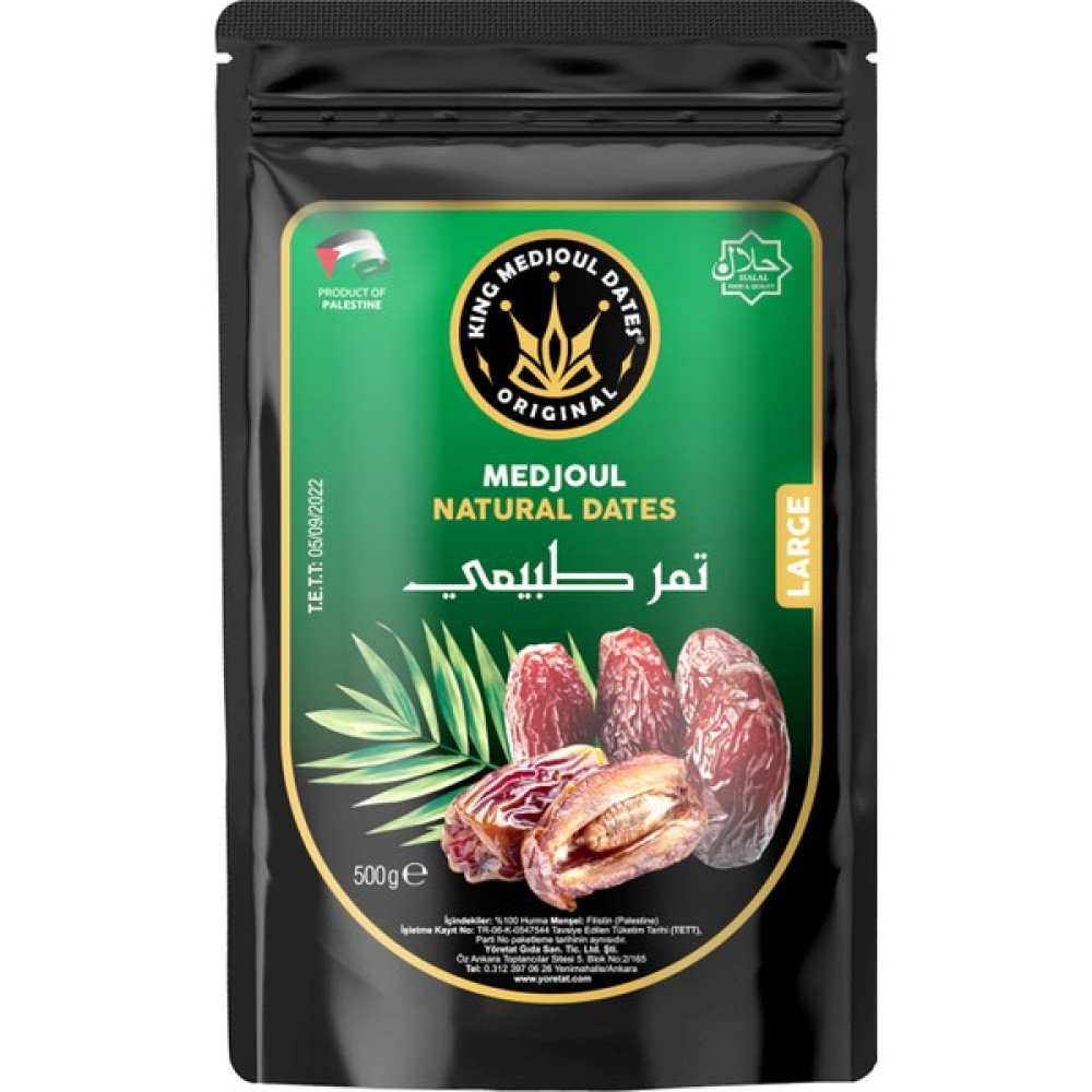 King Medjoul Dates Premium Kudüs Hurması - Large 500 gr Diğer Fiyatı